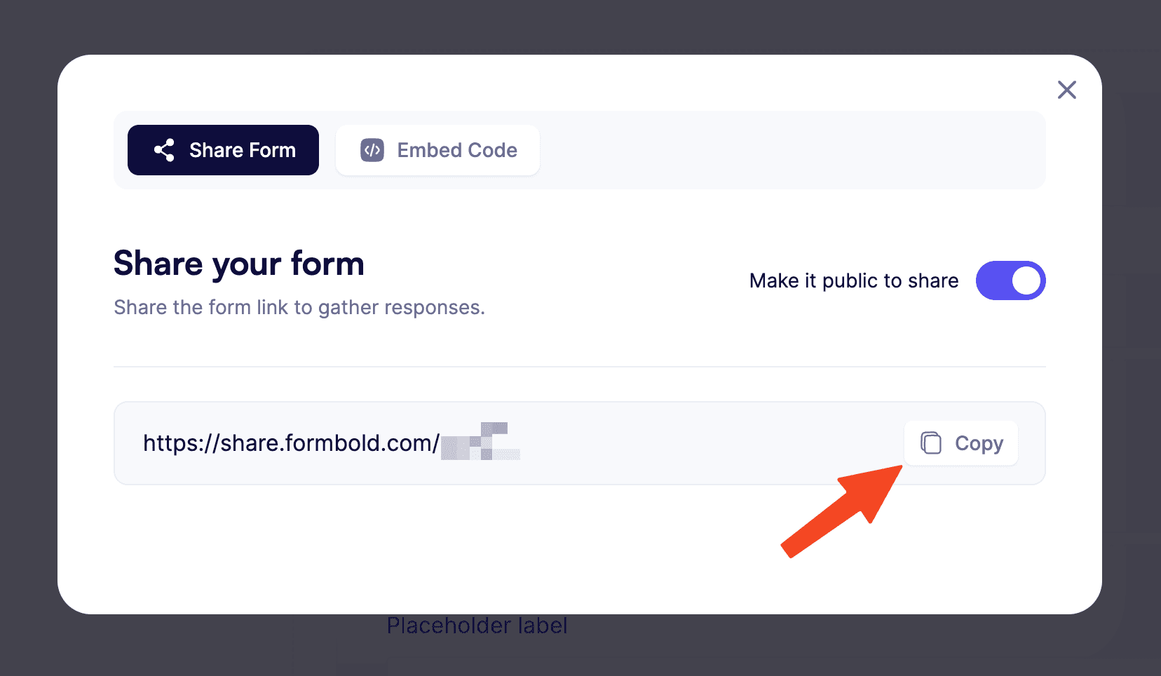 Shareable-form