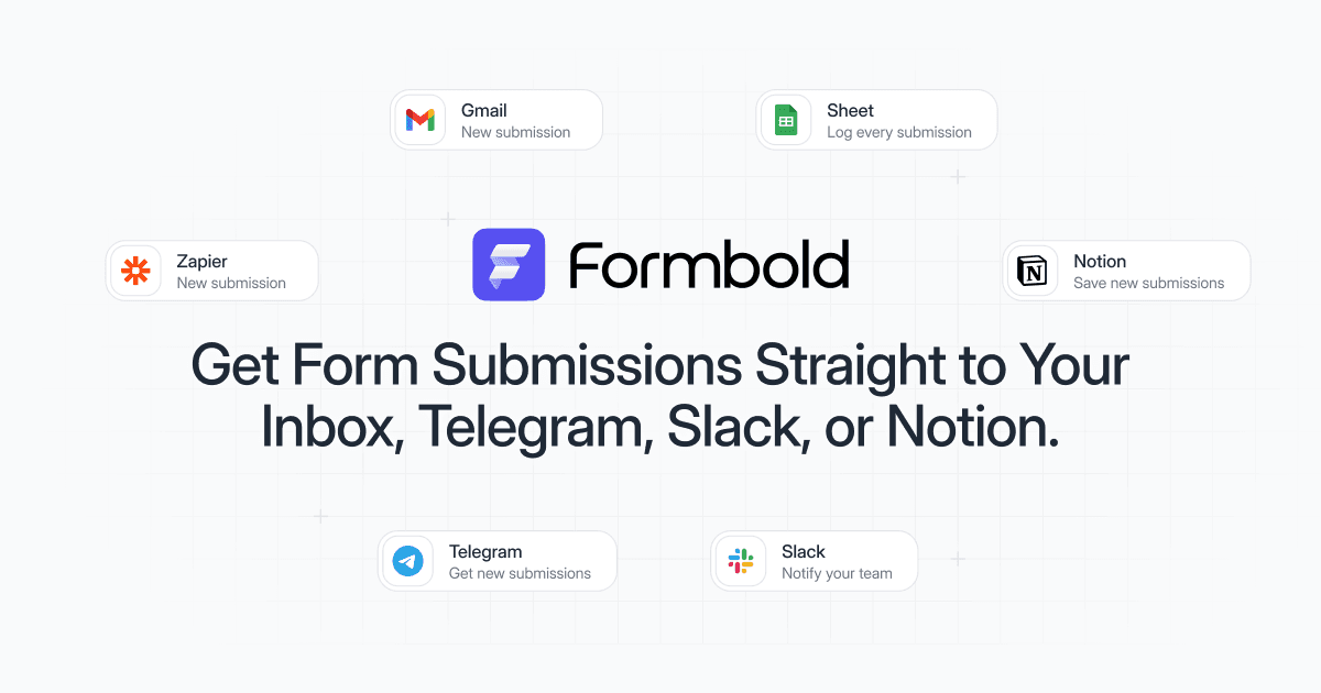 FormBold Form API Interface