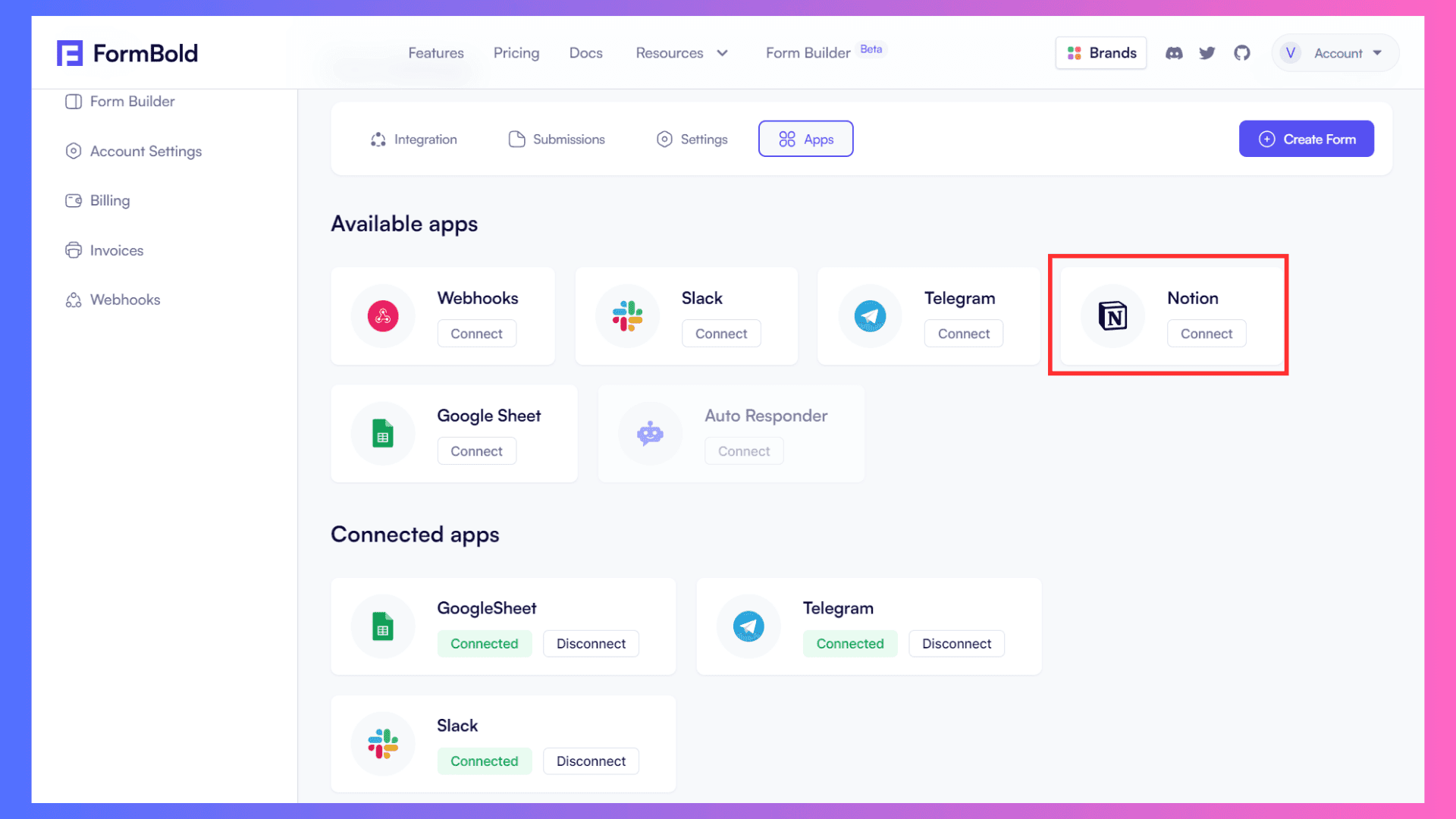How to Create Shareable Forms and Connect Them to Popular Apps