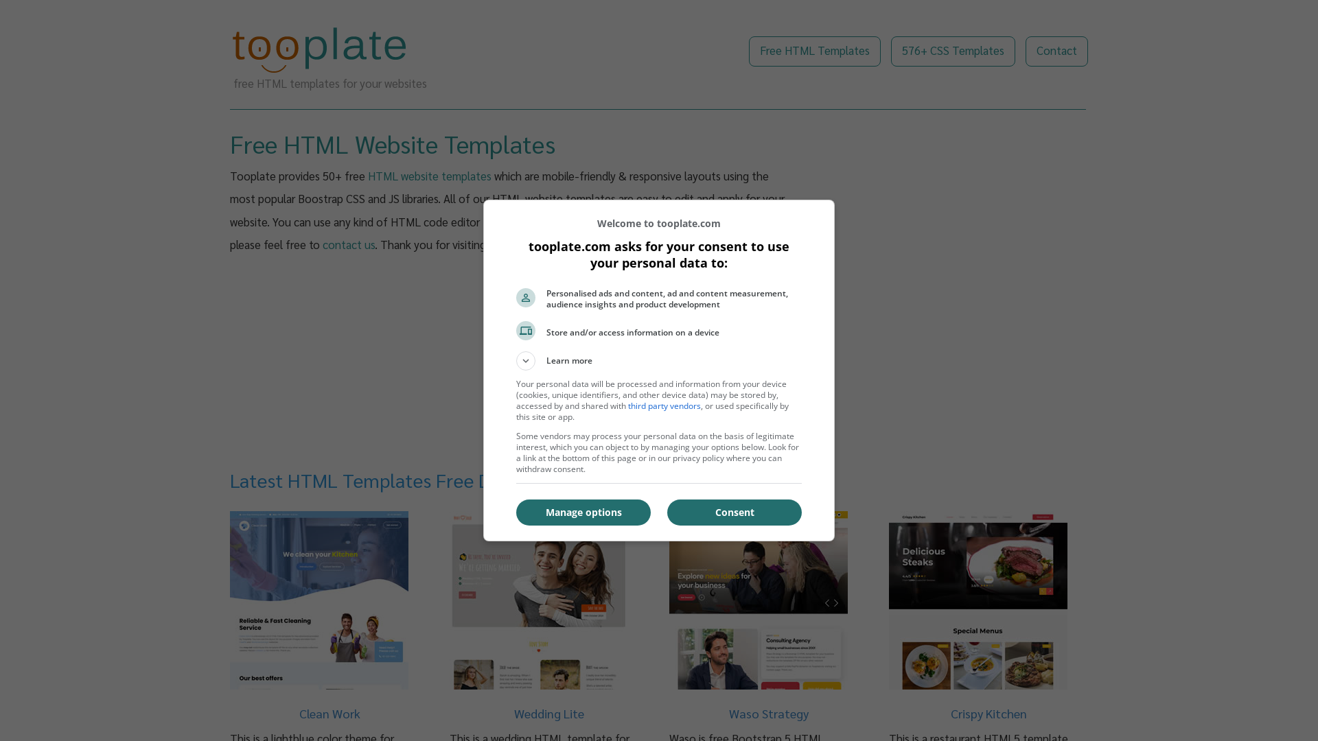 Best Sites to Download Free Static Web Templates - HTML, Tailwind, Bootstrap, Next.js and React