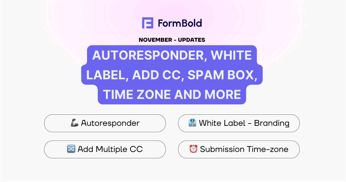 Autoresponder, White Label, Add CC, Spam Box, Time-zone and More