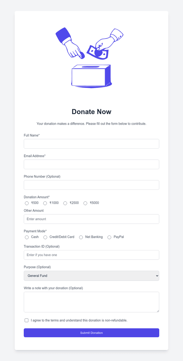 30+ Free HTML Form Templates - Based on HTML/CSS and Tailwind | FormBold