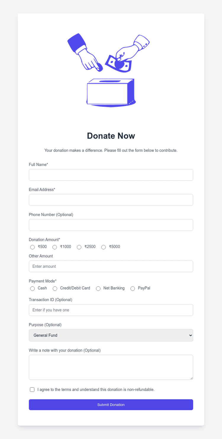 30+ Free HTML Form Templates - Based on HTML/CSS and Tailwind | FormBold